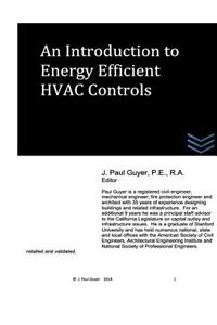 An Introduction to Energy Efficient HVAC Controls