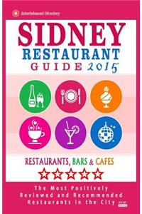 Sidney Restaurant Guide 2015