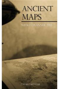 Ancient Maps Weekly Planner 2015