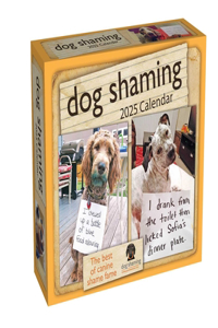 Dog Shaming 2025 Day-to-Day Calendar