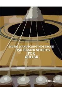 Music Manuscript Notebook