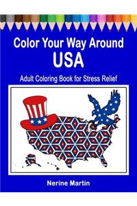 Color Your Way Around USA