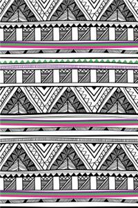 Tribal Geometric Design Notebook