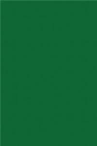 Deep Green Notebook: 150 Dot Grid Pages