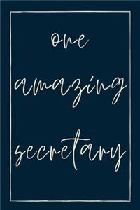 One amazing secretary