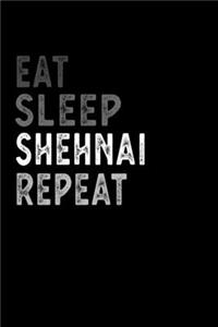 Eat Sleep Shehnai Repeat Funny Musical Instrument Gift Idea