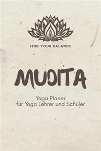 Mudita - Yoga Planer für Yoga Lehrer und Schüler