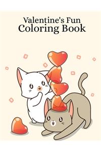 Valentine's Fun Coloring Book