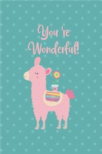 You 're Wonderful!