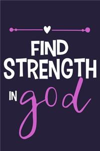 Find Strength In God
