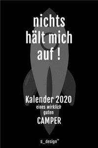 Kalender 2020 für Camper