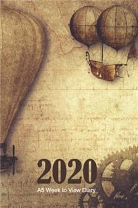 2020 A5 Week to View Diary