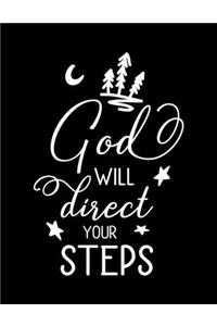 God will direct your Steps