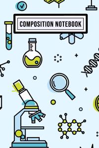 Science Unruled Composition Notebook
