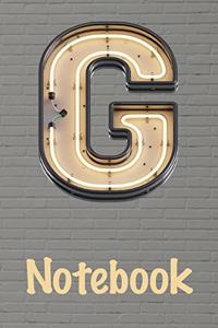 G Monogram Notebook
