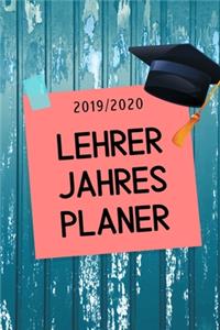 2019/2020 Lehrer Jahres Planer