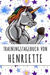 Trainingstagebuch von Henriette