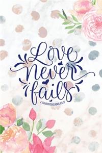 Love Never Fails 1 Corinthians 13