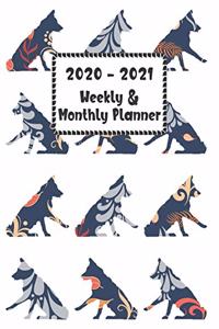 2020 - 2021 Weekly & Monthly Planner
