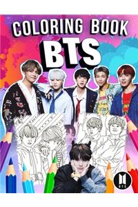 BTS Coloring Book