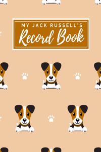 My Jack Russell's Record Book