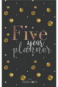 five year planner 2020-2024 small