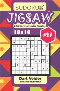 Sudoku Jigsaw - 200 Easy to Master Puzzles 10x10 (Volume 27)