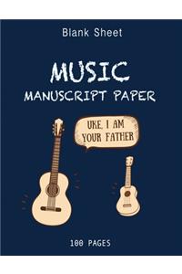 Funny Blank Sheet Music Notebook music books for guitar with chords