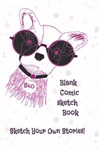 Blank Comic Sketch Book