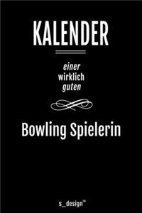 Kalender für Bowling Spieler / Bowling Spielerin