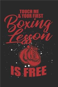 Touch Me & Your First Boxing Lesson Is Free
