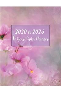 6 Year Daily Planner 2020 To 2025