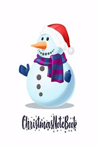 Christmas Lined NoteBook