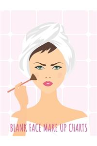 Blank Face Make Up Charts