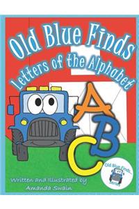 Old Blue Finds Letters of the Alphabet