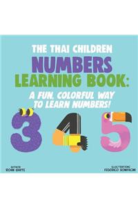 Thai Children Numbers Learning Book