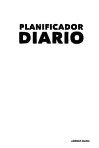 Planificador Diario - Agenda Diaria