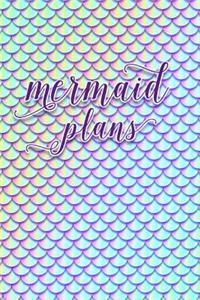 2019 Daily Planner Mermaid Plans 384 Pages