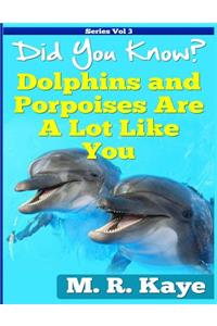 Did You Know? Dolphins and Porpoises Are A Lot Like You