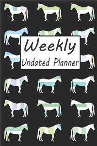 Weekly Undated Planner