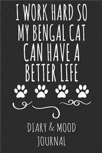 I Work Hard So My Bengal Cat Can Have a Better Life