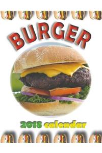 Burger 2018 Calendar