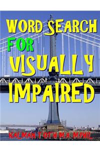 Word Search for Visually Impaired