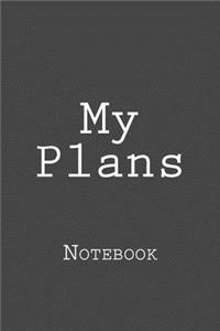 My Plans