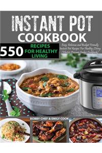 550 Instant Pot Recipes Cookbook