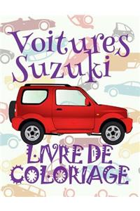 Voitures suzuki Livre de coloriage