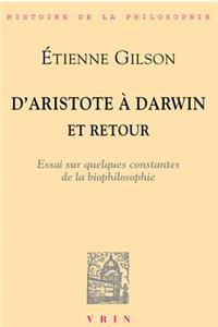 D'Aristote a Darwin... Et Retour