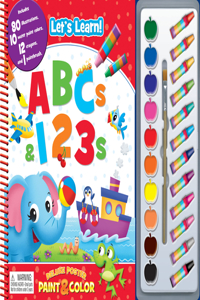 Preschool Abc/123 Deluxe Poster Paint & Color