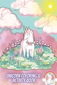 Unicorn Coloring & Activity Book