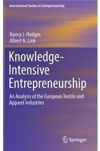 Knowledge-Intensive Entrepreneurship